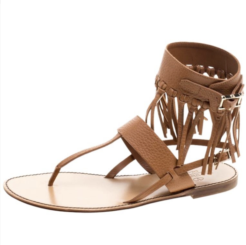 Valentino Garavani Fringe Sandals